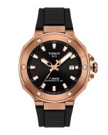 Tissot T-Race Powermatic 80 41mm musta edestä