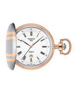 Tissot Savonnette 48,5mm valkoinen edestä