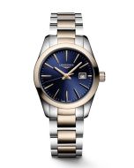 Longines Conquest Classic 29,5mm sininen edestä