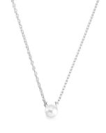 Efva Attling kaulakoru hopeaa. Korussa on säädettävä ketjunpituus 42/45cm. Helmen halkaisija 7mm.