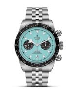 Tudor Black Bay Chrono turkoosi edestä