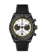 Tudor Black Bay Chrono "Carbon 26" M79377KN-0003 valkoinen kellotaulu