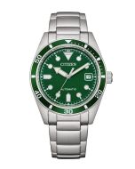Citizen Automatic Marine Mecha NJ0220-52X vihreäkellotaulu 1