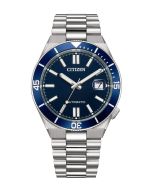 Citizen Tsuyosa Shore Automatic NJ0230-59L sininen miesten rannekello 1