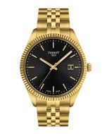 Tissot Ballade 40mm T1564103305100 musta taulu keltakulta edestä