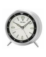 Seiko Herätyskello QXE065S hopea-valkoinen-alumiini-11cm