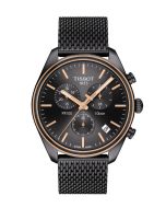 Tissot PR 100 Chronograph 41mm antrasiitti edestä