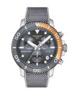 Tissot Seastar 1000 tummanharmaa edestä