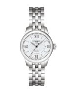 Tissot Le Locle T41118333 hopeanvärinen kellotaulu
