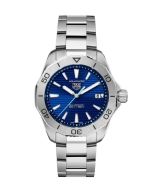 Tag Heuer Aquaracer Professional 200 Solargraph -sininen edestä