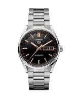 TAG Heuer Carrera Day-Date -musta edestä
