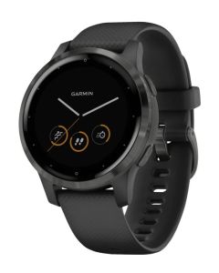 Garmin Vivoactive 4S Black 010-02172-12 edestä