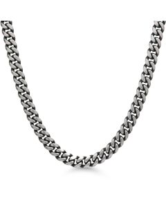 Beat of Love Teräs Kaulakoru Oksidoitu 8MM 50CM SSN-8405-8OB/50