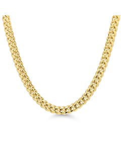 Beat of Love Teräs Kaulakoru Kullattu 8MM 50CM SSN-8405-8GP