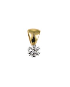 Kohinoor timanttiriipus 0,08ct 18K 124-732-08