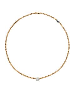 Fope Eka Tiny timanttikaulakoru 18K 0.22ct 45cm 736CPAVE