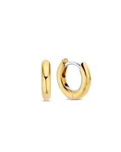 Ti Sento kullattu korvarengas 10 mm 7954YS