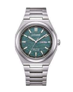 Citizen Eco-Drive Super Titanium Zenshin -vihreä edestä