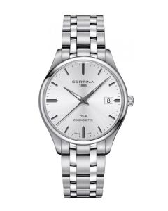 Certina DS-8 Gent ⌀40mm hopea edestä