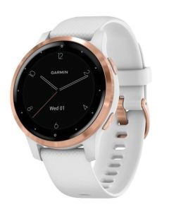 Garmin Vivoactive 4S White 010-02172-22 edestä