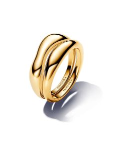 Pandora Aaltoileva sormuspari