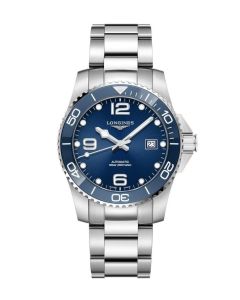 Longines HydroConquest 41mm sininen edestä