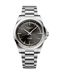 Longines Conquest 41mm musta edestä