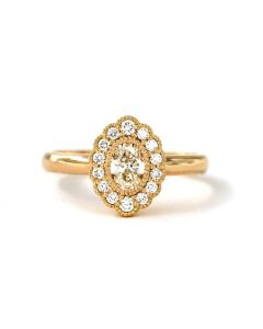 Design Lancetta timanttisormus safiirilla 3895