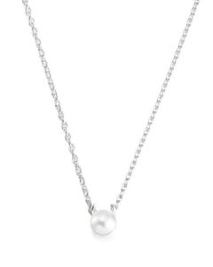 Efva Attling kaulakoru hopeaa. Korussa on säädettävä ketjunpituus 42/45cm. Helmen halkaisija 7mm.