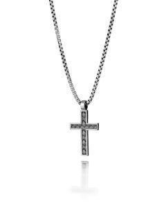 Lumoava Oiva hopeinen risti L50231600000