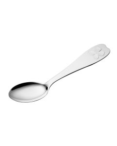 Onnekas kummilusikka on suloinen muisto kaste/nimiäisjuhlista lapselle. Lusikka on valmistettu 925 hopeasta ja sitä koristaa Onnekas-sarjan suloinen neliapila. 