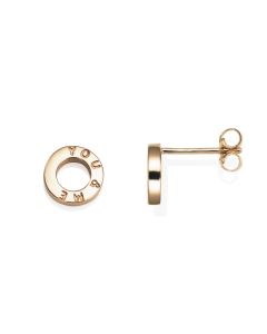 Efva Attling Mini Me You & Me korvakorut hopeaa. Korvakoruissa on tappikiinnitys ja niiden koko on 8,5x2mm.