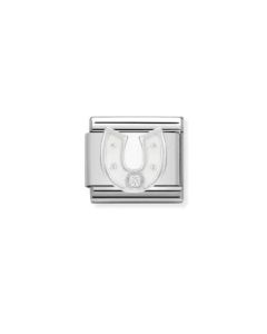 Nomination Silvershine Valkoinen Hevosenkenkä 330305/12