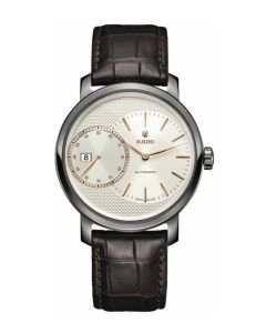 Rado Diamaster Grande Seconde - hopea edestä