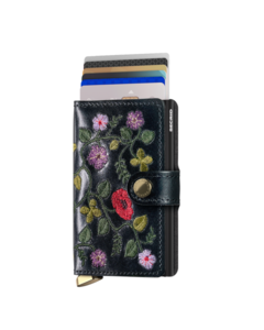 Secrid Miniwallet Floral Black 5690-12944