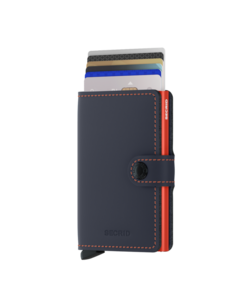 Secrid MiniWallet Matte Night Blue & Orange 5690-12771