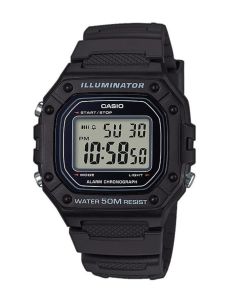 Casio Timeless Collection 43mm W-218H-1AVEF - edestä