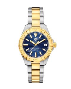 TAG Heuer Aquaracer Date -sininen edestä