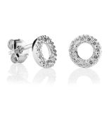 Kohinoor Estelle timanttikorvakorut 14K valkokultaa 143-216-22