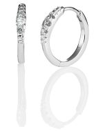 Kohinoor Cristal timanttikorvakorut 14K keltakultaa 143-244-14