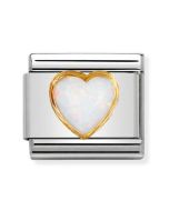 Nomination Gold Opaali Sydän 030501/07