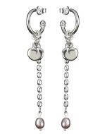 Vanamo korvakorut vaaleanpunainen helmi