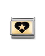 Nomination 18K sydän 030284/19