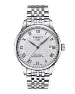 Tissot Le Locle Powermatic 80 39,3mm hopea edestä