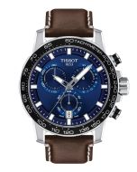 Tissot Supersport Chrono 45,5mm sininen edestä
