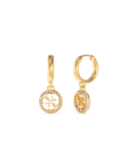 GUESS Life in 4G kultaiset korvakorut JUBE02135JWYGT/U