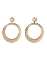 Kosmos pronssi korvakorut 