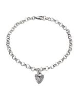 Elämän roihu rannekoru 22cm hopea 2569112220