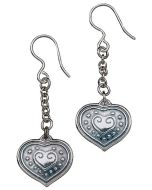 Kalevala Euran sydän korvakorut hopea 2610951K